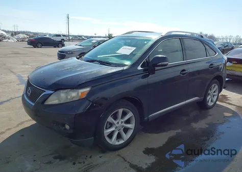 2010 Lexus Rx 350 z USA, uszkodzony, nr VIN JTJZK1BA8A2400744